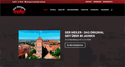 Desktop Screenshot of metzgerei-meiler.de